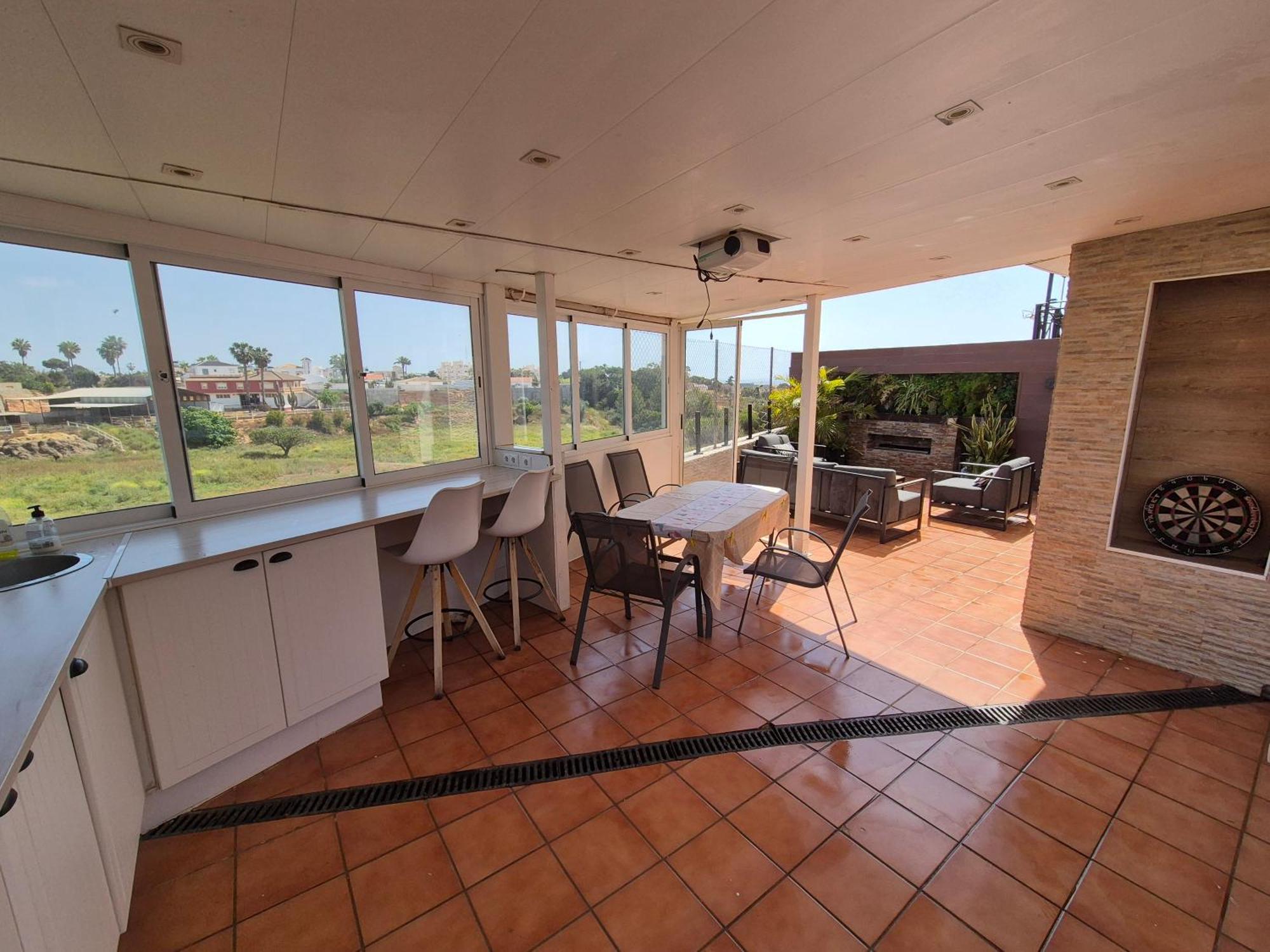 3 Bdr House Near La Zenia Private Lounge Terraces, Fire Places, Bbq, Kitchen, Parking Ferienhaus Orihuela